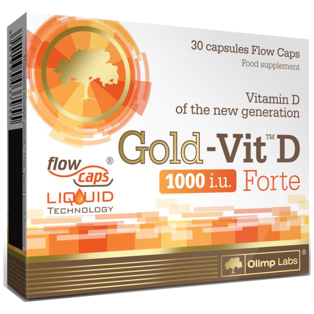 GOLD-Vit D Forte 1000 IE 30 Kapseln