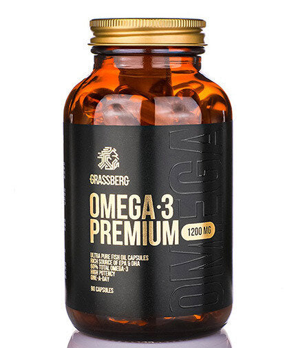 GRASSBERG Omega-3 Premium 1200 mg 90 Kapseln