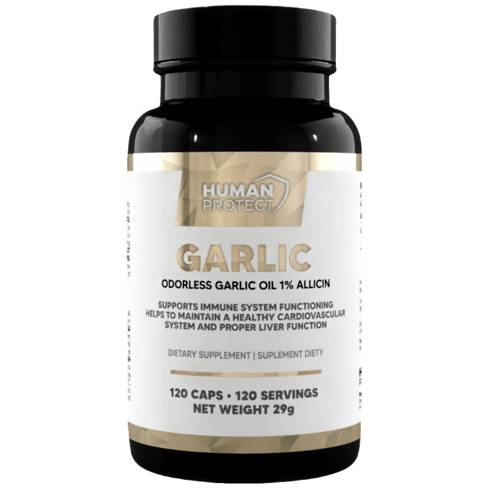 Knoblauch 15 mg | mit 1 % Allicin - 120 Kapseln