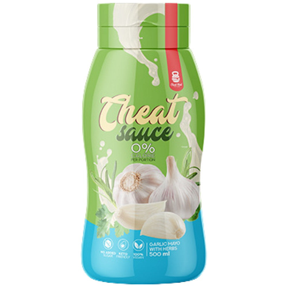 Knoblauch-Mayonnaise mit Kräutern/0-Kalorien-Sauce – 500 ml