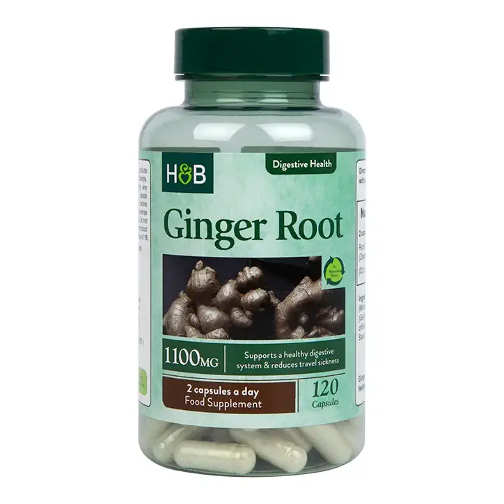 Ingwerwurzel 1100 mg – 120 Kapseln