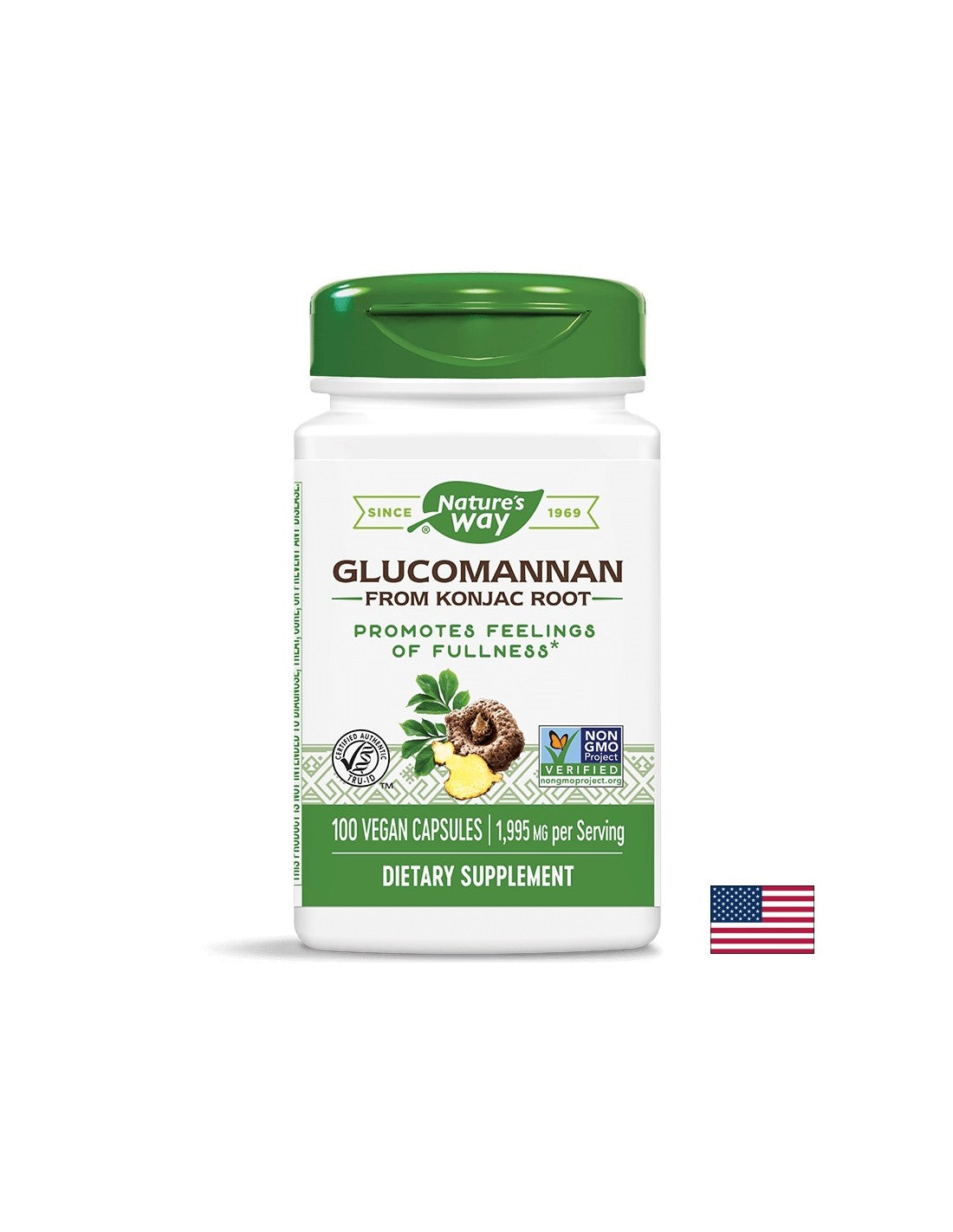 Glucomannan 665 mg – 100 Kapseln