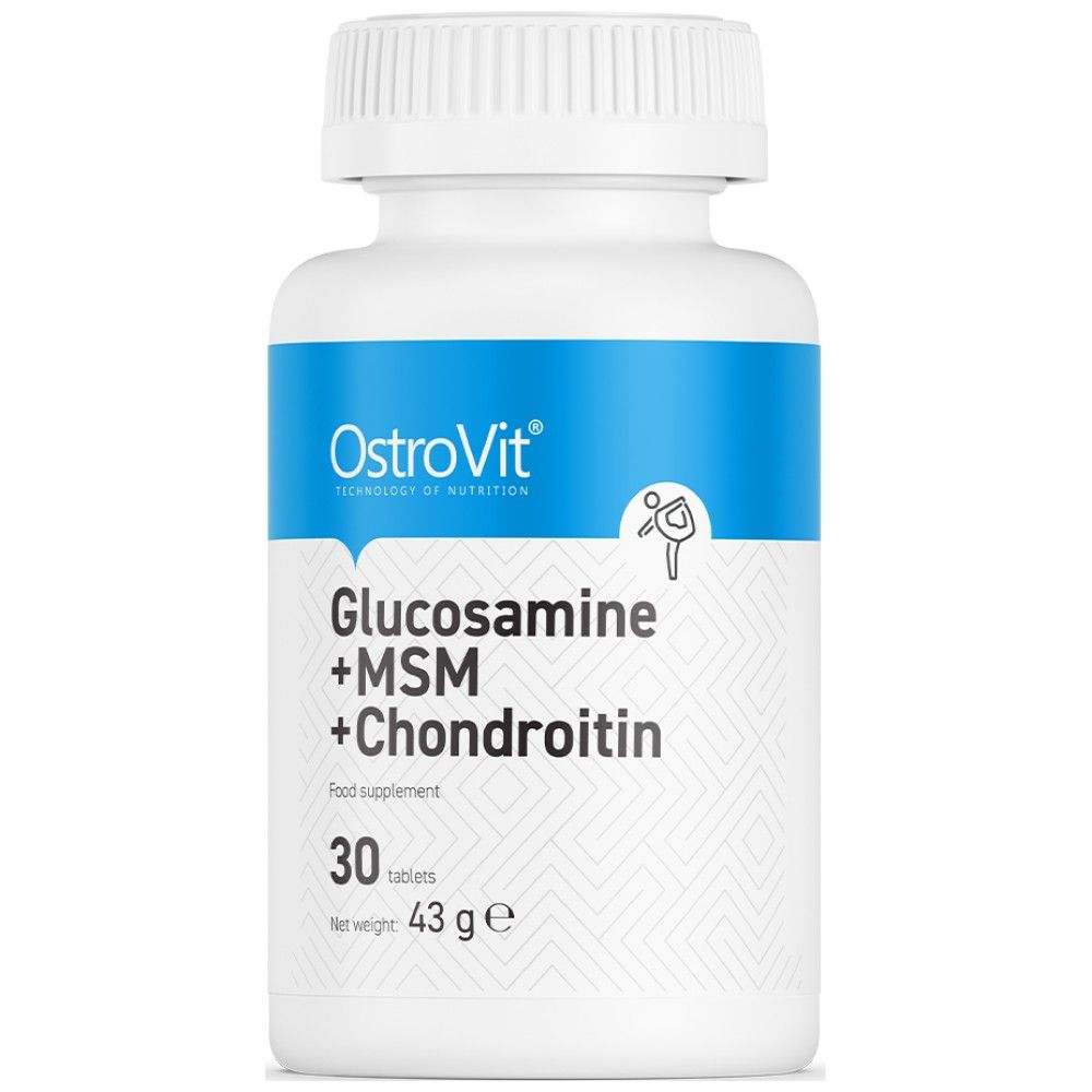 Glucosamin + MSM + Chondroitin - 30 Tabletten