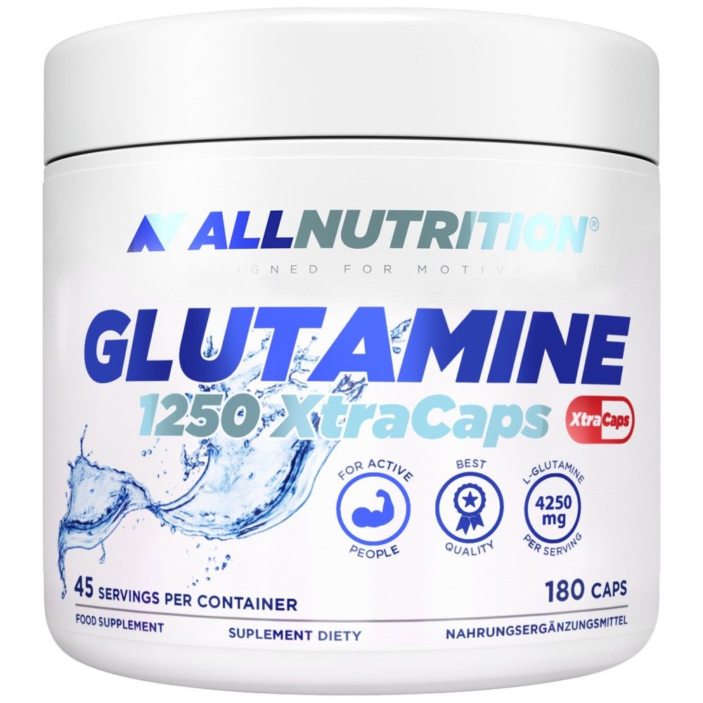 Glutamin 1250 XtraCaps – 180 Kapseln