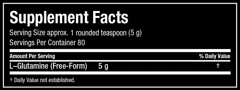 Glutamin – 400 Gramm