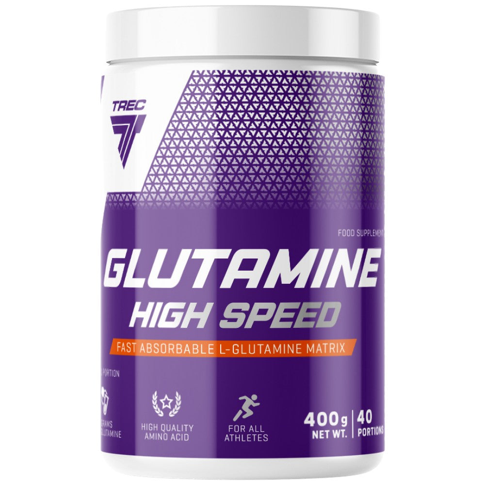 Glutamin High Speed | Schnell resorbierbare Glutaminmatrix – 400 Gramm