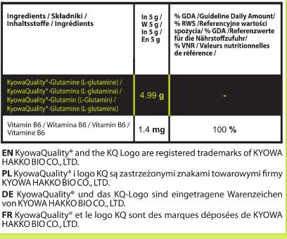 Glutaminpulver | Kyowa – 300 Gramm