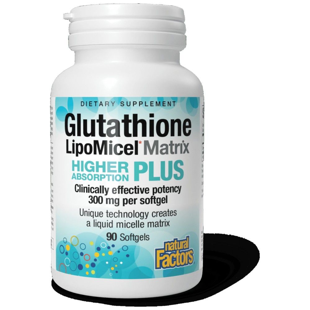 Glutathion LipoMicel Matrix 300 mg – 90 Gelkapseln