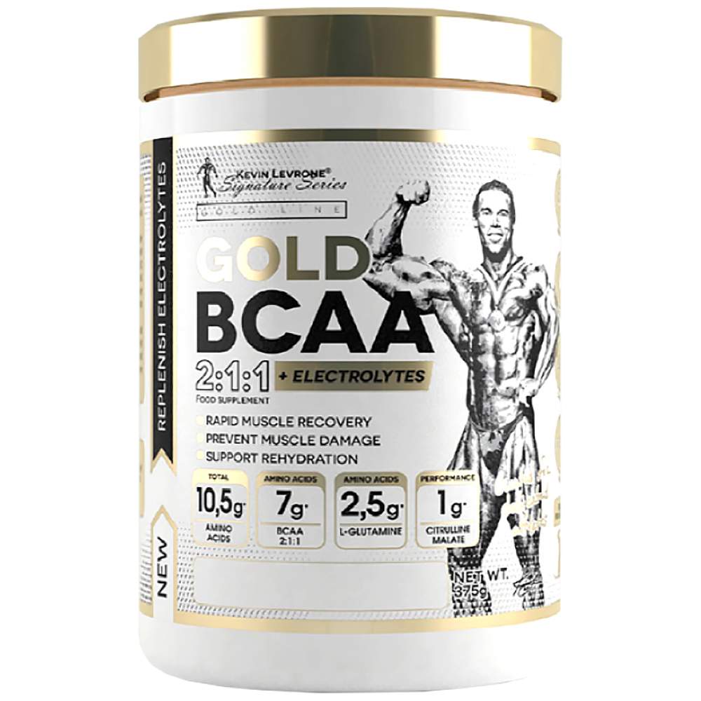 Gold BCAA 2:1:1 | mit Glutamin, Citrullin und Elektrolyten – 375 Gramm