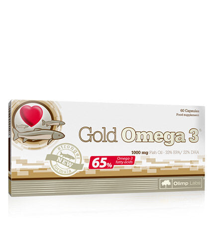 Gold Omega 3 65 % 60 Kapseln. OLYMP