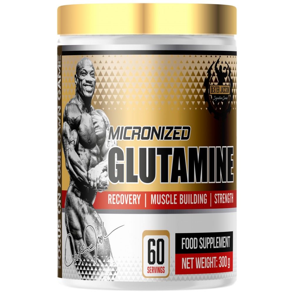 Gold-Serie | Mikronisiertes Glutamin mit Taurin – 300 Gramm