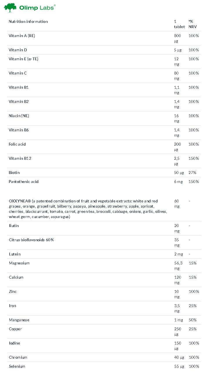 Gold Vit Complex – 30 Tabletten