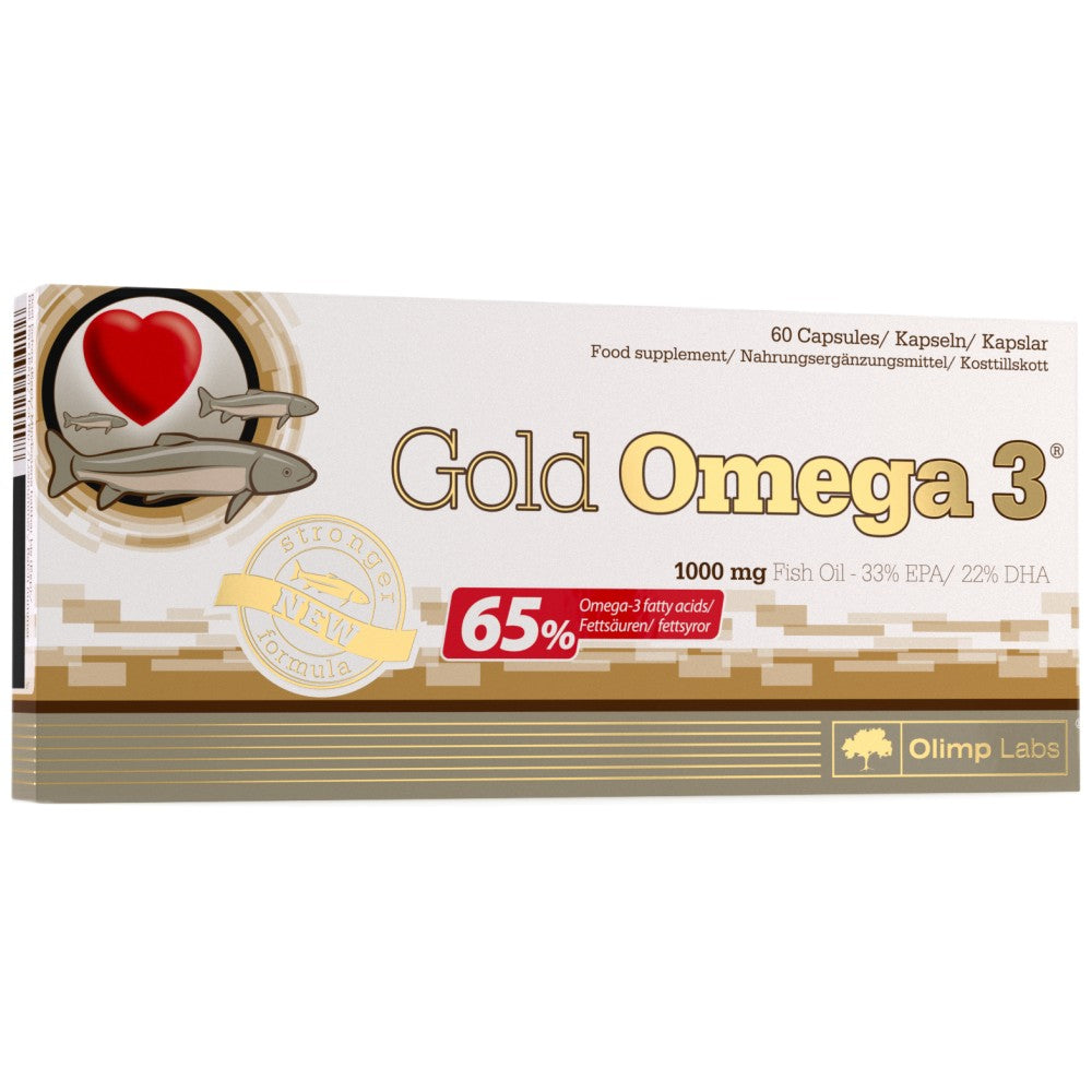 Gold Omega 3 65% - 60 Kapseln