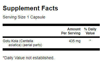 Gotu Kola 435 mg – 60 Kapseln