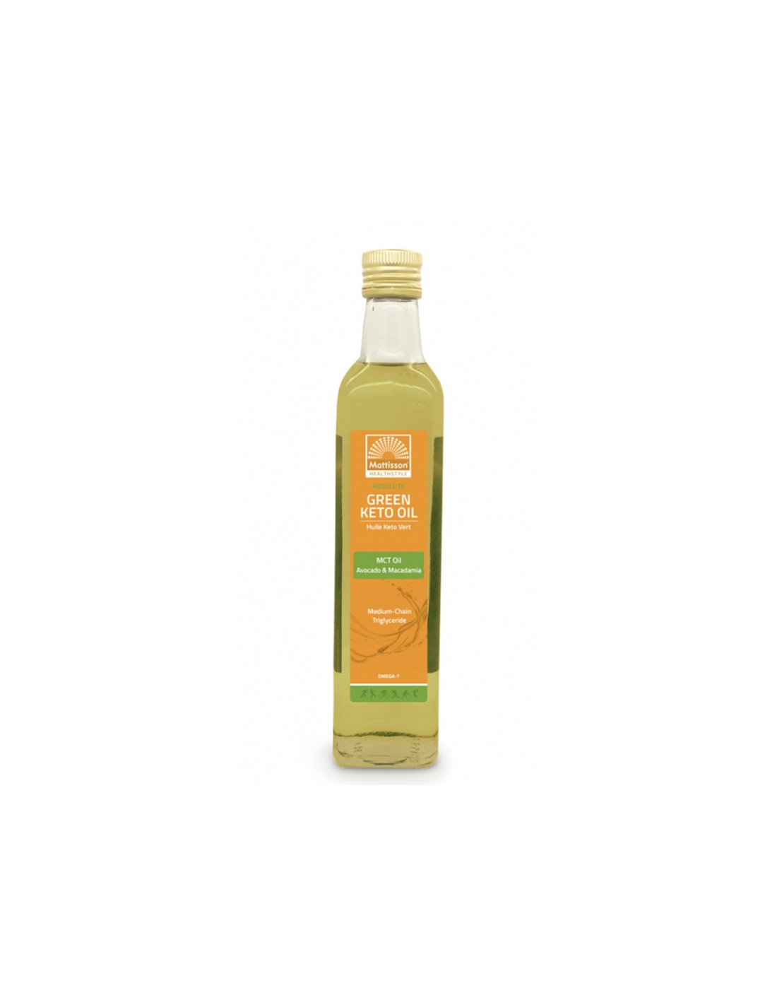 Herz-Kreislauf-System – Grünes Keto-Öl – MCT, Avocado und Macadamia, 500 ml <tc>Mattisson Healthstyle</tc>