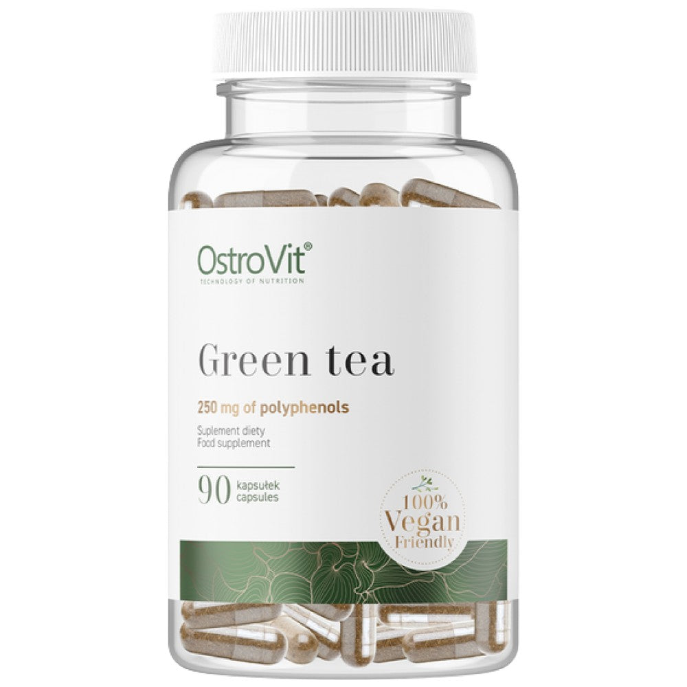 Grüner Tee 500 mg/Vege 90 Kapseln