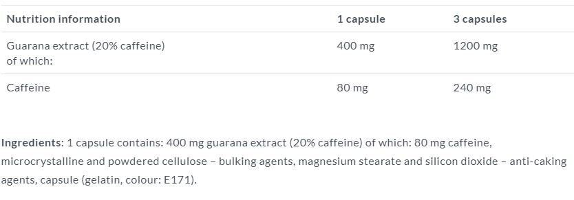 Guaranax 60 Kapseln. OLYMP