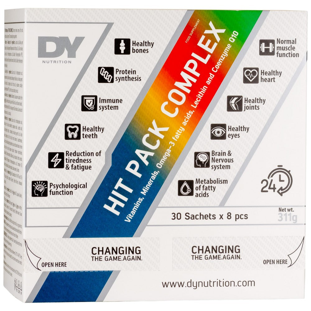 HIT Pack Complex | Multivitamin-Packung für hochintensives Training – 30 Packungen