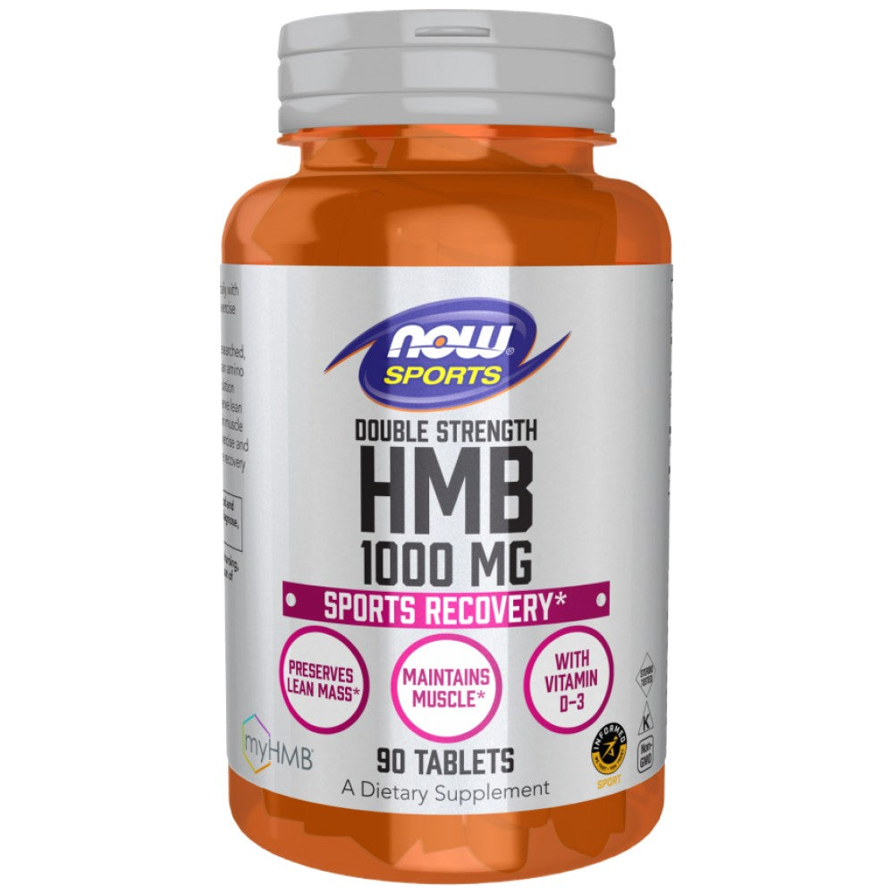 HMB 1000 mg | Doppelte Stärke – 90 Tabletten