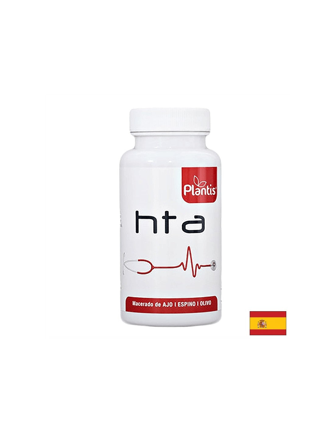 Kräuterformel für das Herz-Kreislauf-System mit Weißdorn, Olive und Knoblauch – HTA Plantis®, 90 Kapseln
