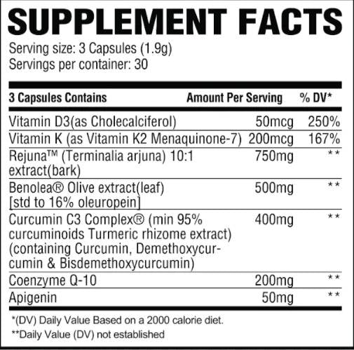 Herz | mit Rejuna & Curcumin – 90 Kapseln