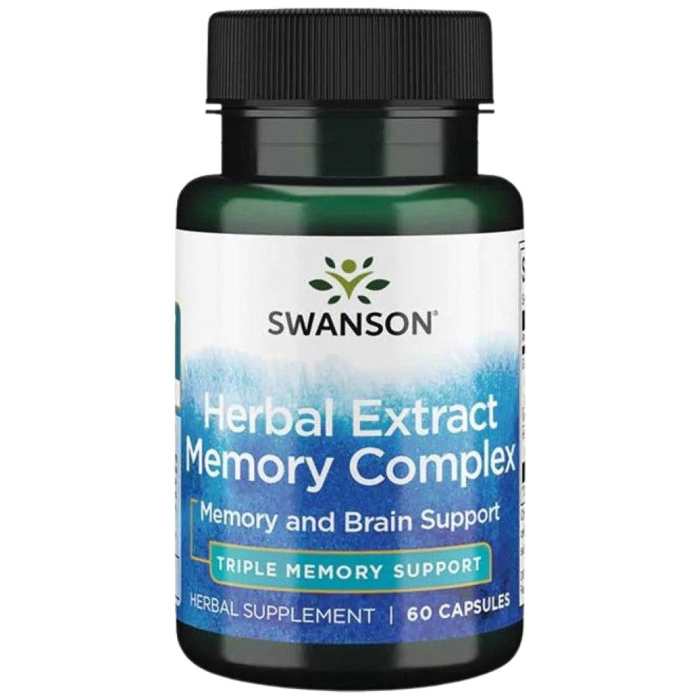 Kräuterextrakt-Memory-Komplex 142,5 mg – 60 Kapseln