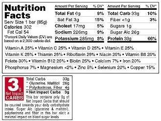 Hi-Protein-Riegel 85 Gramm