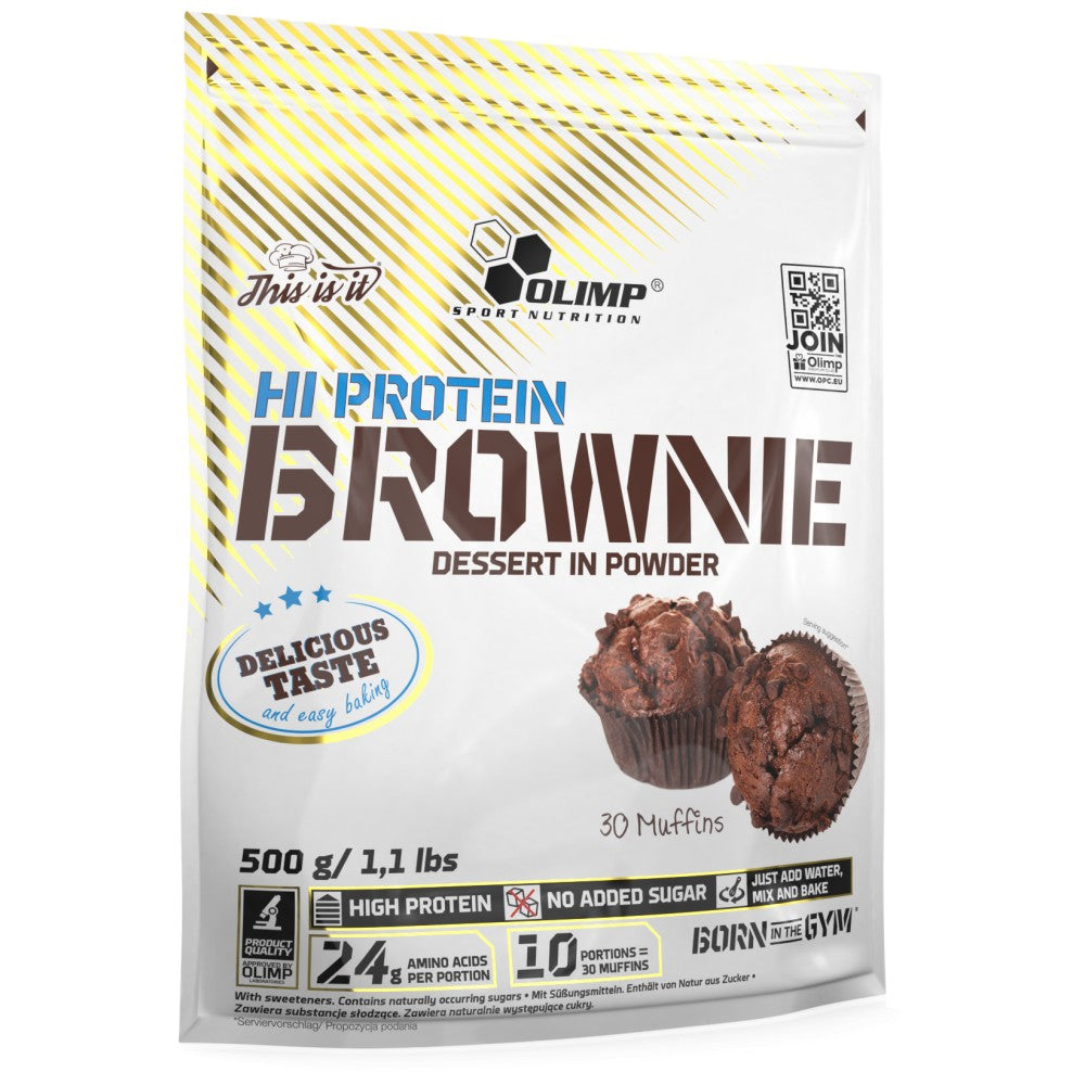 Hallo Protein Brownie 500 Gramm