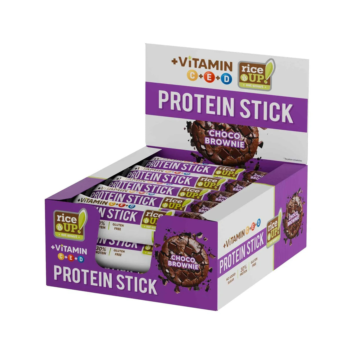 Riegel mit hohem Proteingehalt und ohne Zuckerzusatz – 15 x 40 g