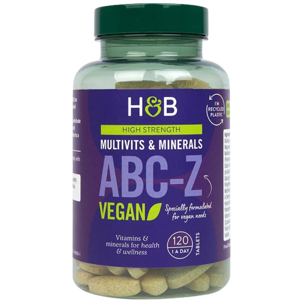 Hochwirksames ABC-Z Vegan – 120 Tabletten