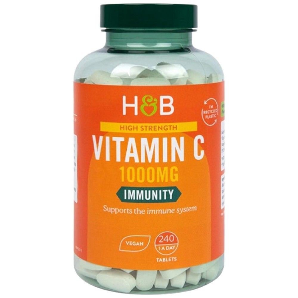 Hochwirksames Vitamin C 1000 mg – 240 Tabletten