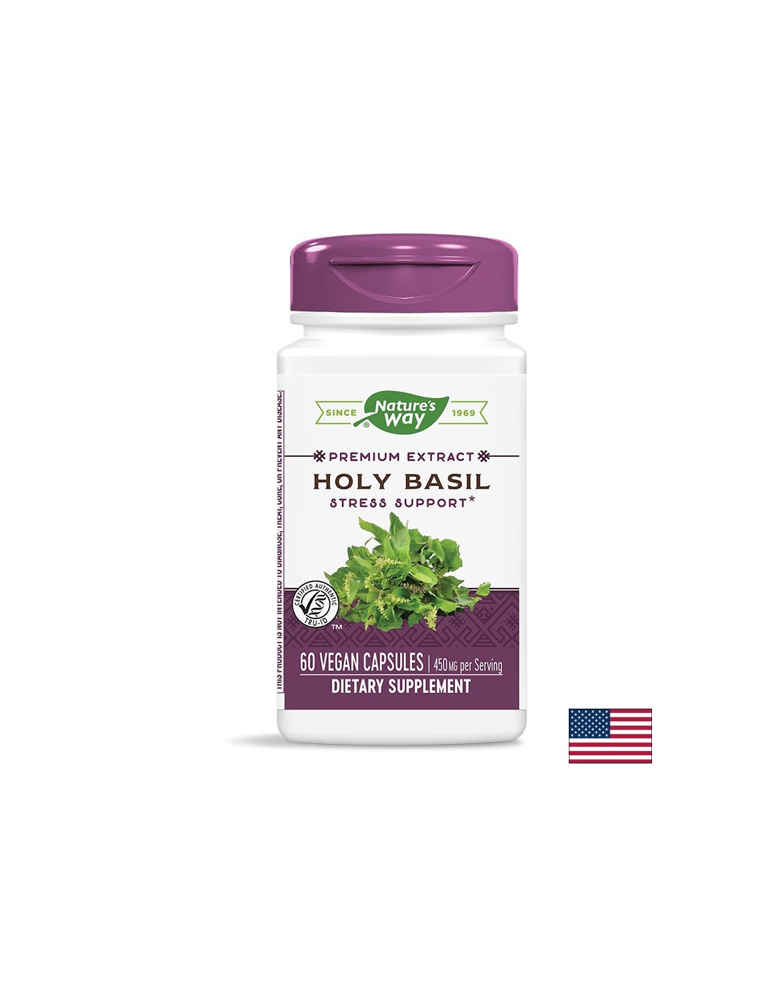 Heiliges Basilikum 450 mg – 60 Kapseln