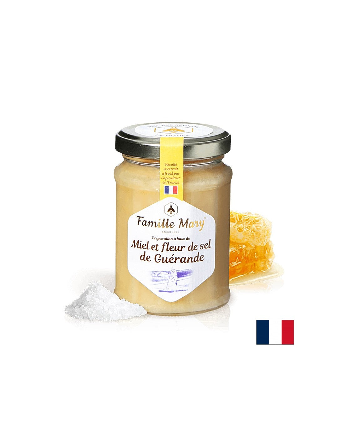 Honig & Fleur de Sel de Guérande – Honig und Meersalz, 230 g