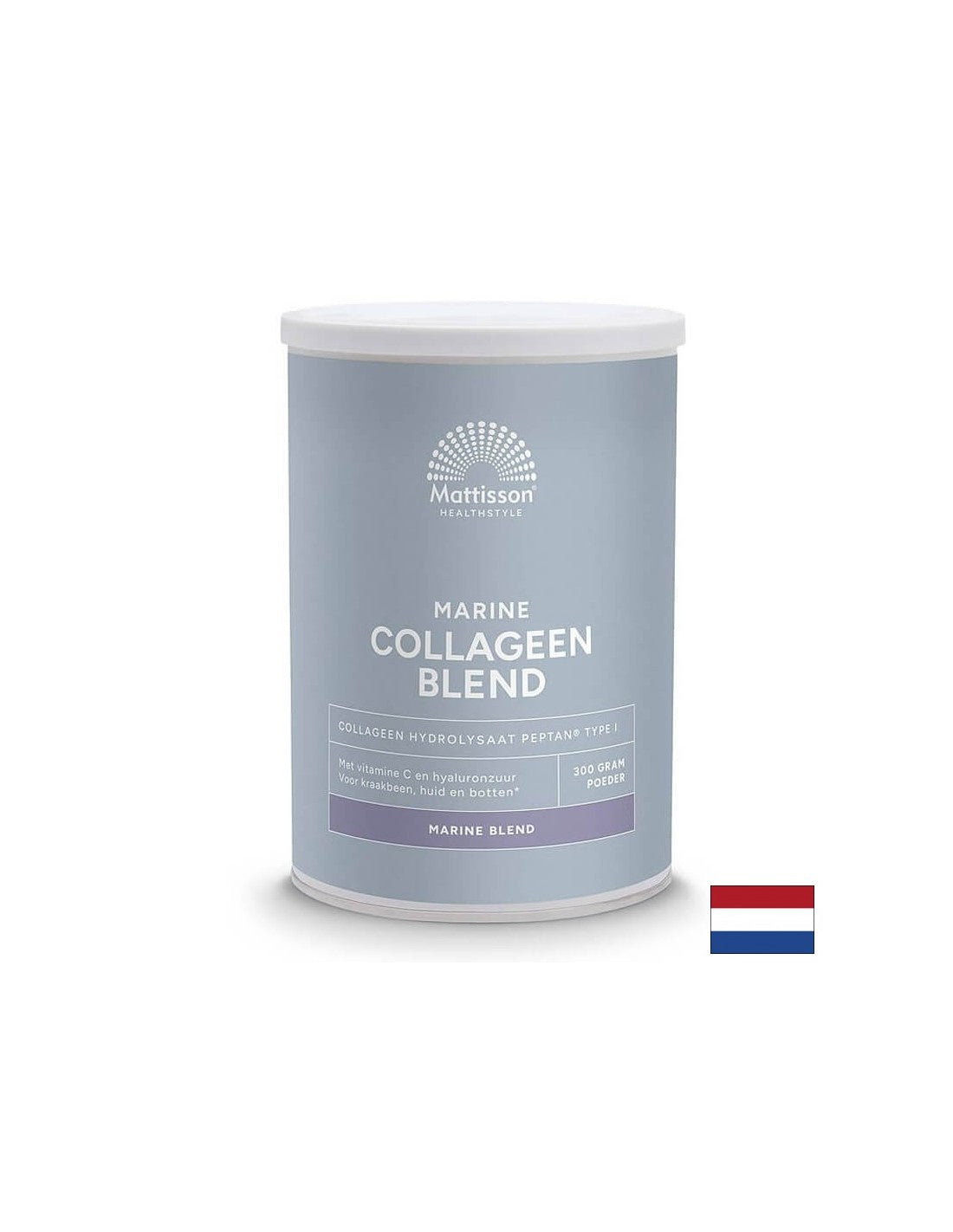 Fischkollagen Typ I mit Vitamin C und Hyaluronsäure – Marine Collagen Peptan, 300 g