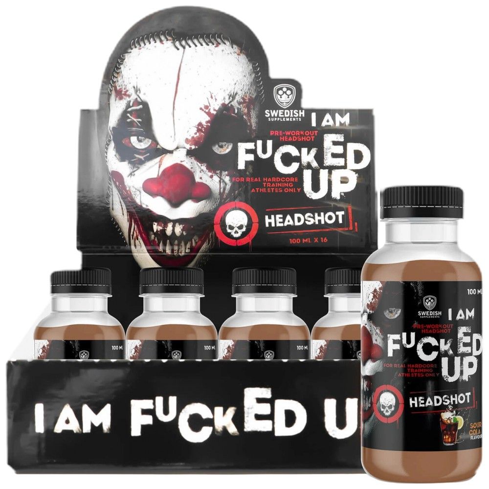 I am F#CKED UP Headshot – 16 x 100 ml