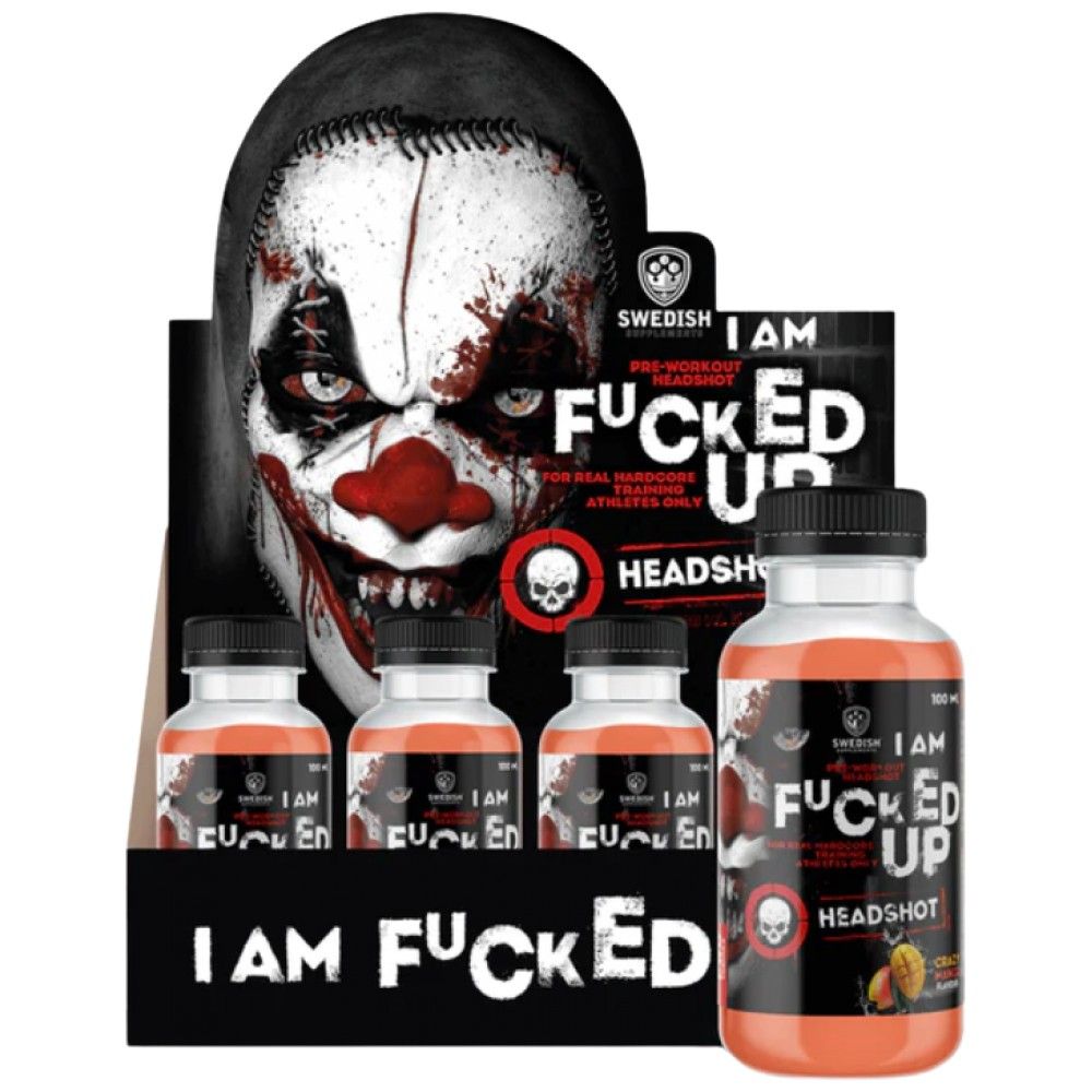 I am F#CKED UP Headshot – 16 x 100 ml