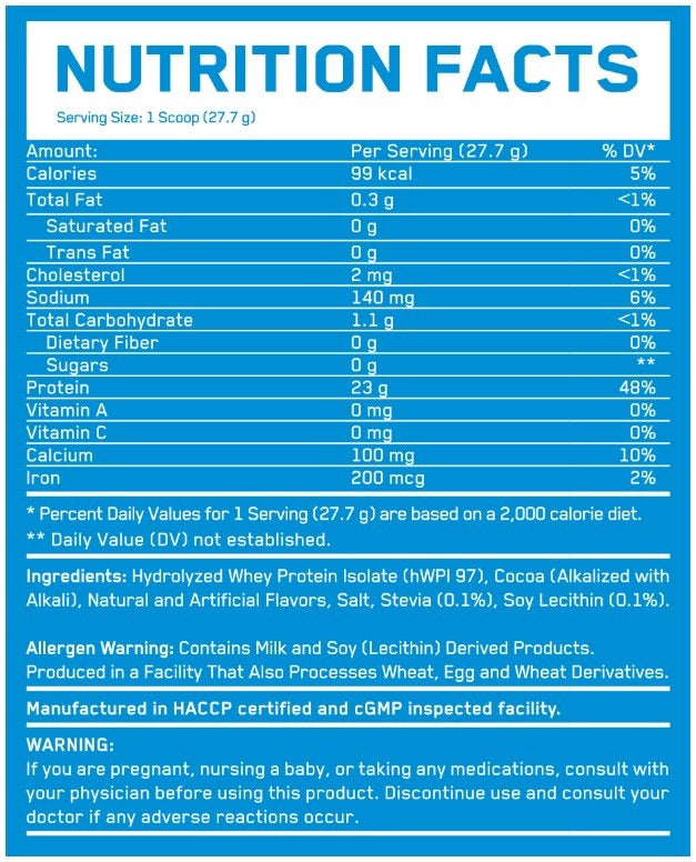 ISO BUILD Proteinisolat – 2,27 kg