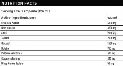 Eispumpe/Pre-Workout-Shot – 120 ml