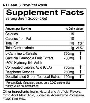 Lean 5 | Stimulansfreies Gewichtsmanagement - 336 Gramm