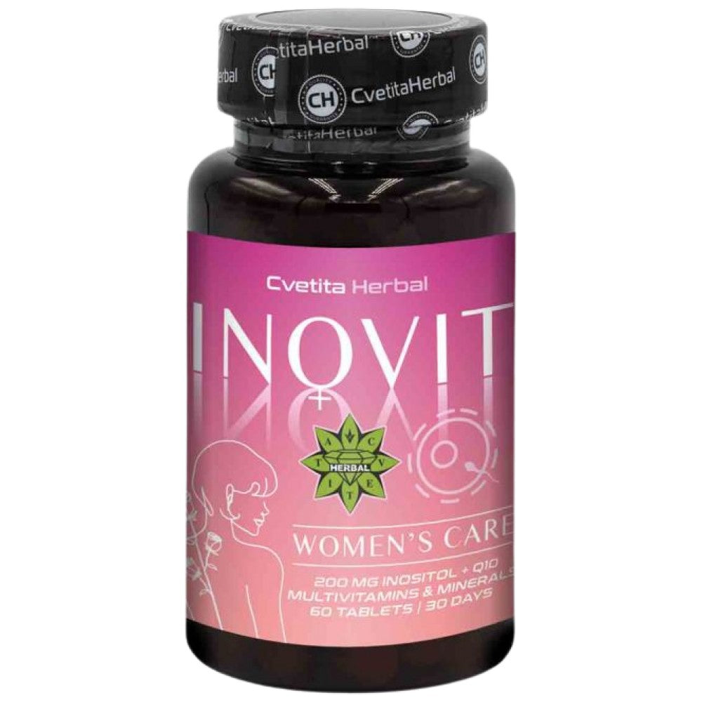 Inovit 365 | Multivitamine und Mineralien für Frauen mit Coenzym Q10 – 60 Tabletten