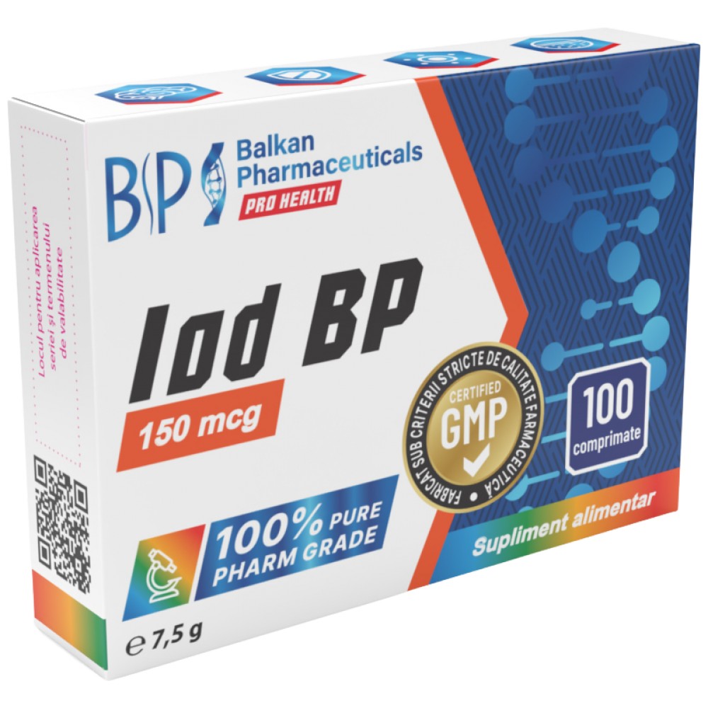 Jod BP 150 µg – 100 Tabletten