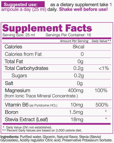 Ionisches Magnesium – 20 x 25 ml