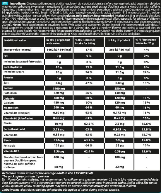 Iso Boost Pulver – 1500 Gramm