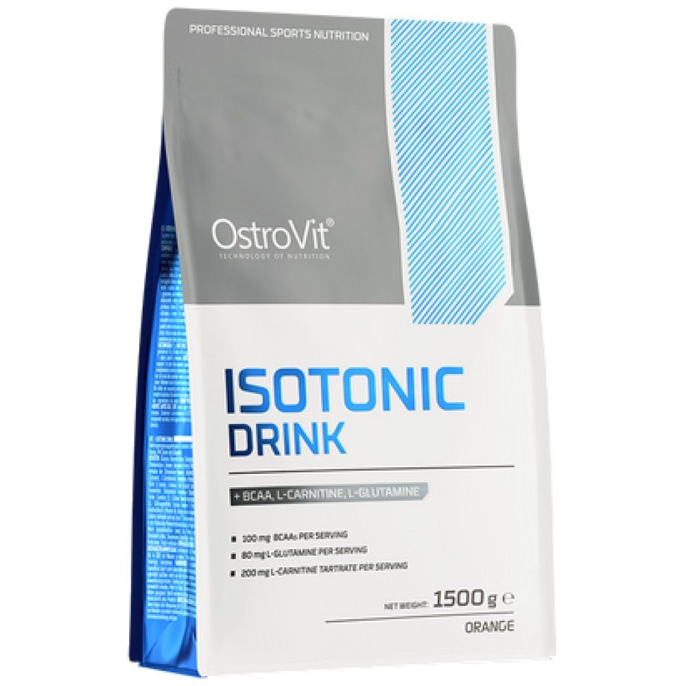 Isotonisches Pulver + BCAA, L-Carnitin, L-Glutamin – 500 Gramm