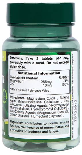 Magnesium & Zink | 2-a-tay-90 Tabletten