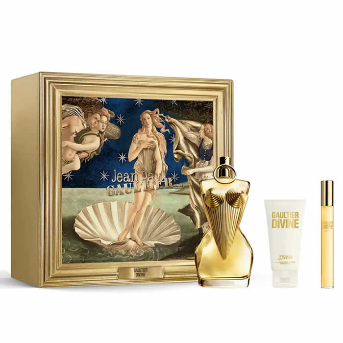 <tc>JEAN PAUL GAULTIER</tc> Divine Eau de Parfum Spray 100ml Set 3-teilig