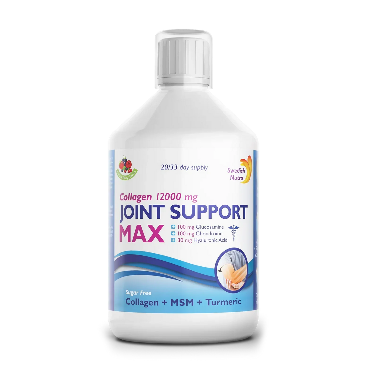 Flüssiges Kollagen für Gelenke Joint Support MAX 12000 MG - 500 ml