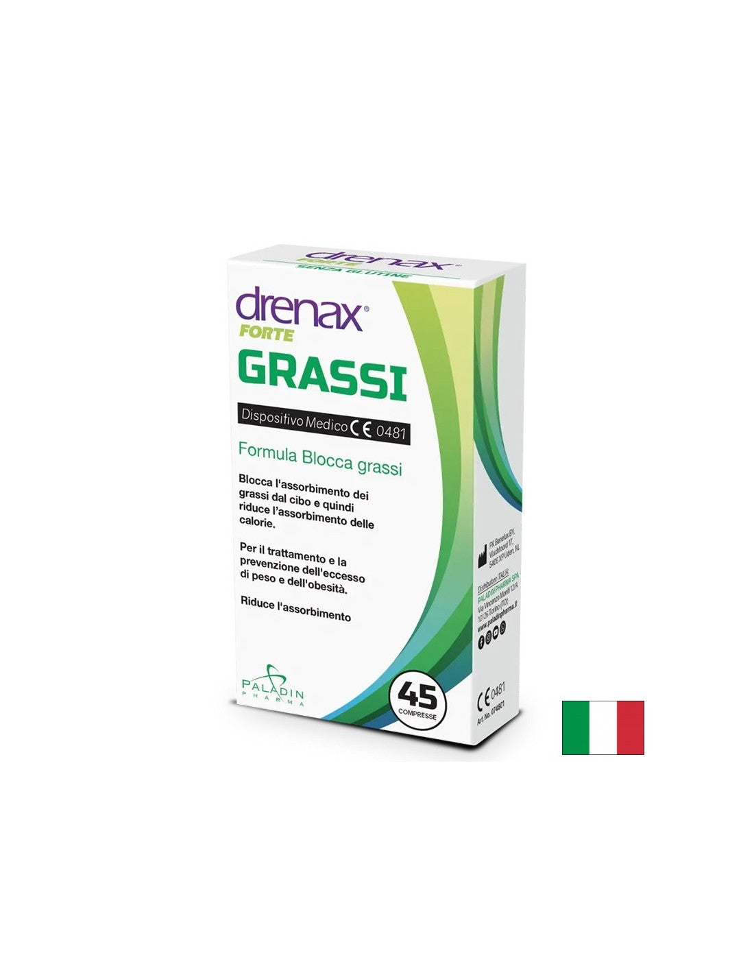 Drenax® forte – Kontrolle zur Massage und Unterstützung von Figuren, 45 Tabletten
