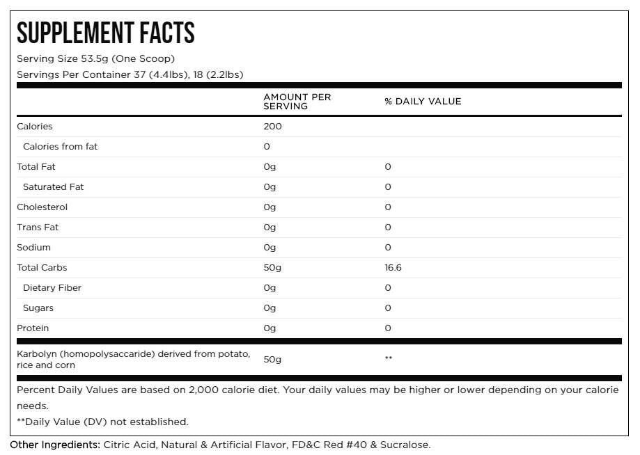 Karbolyn/Kraftstoff - 2000 Gramm