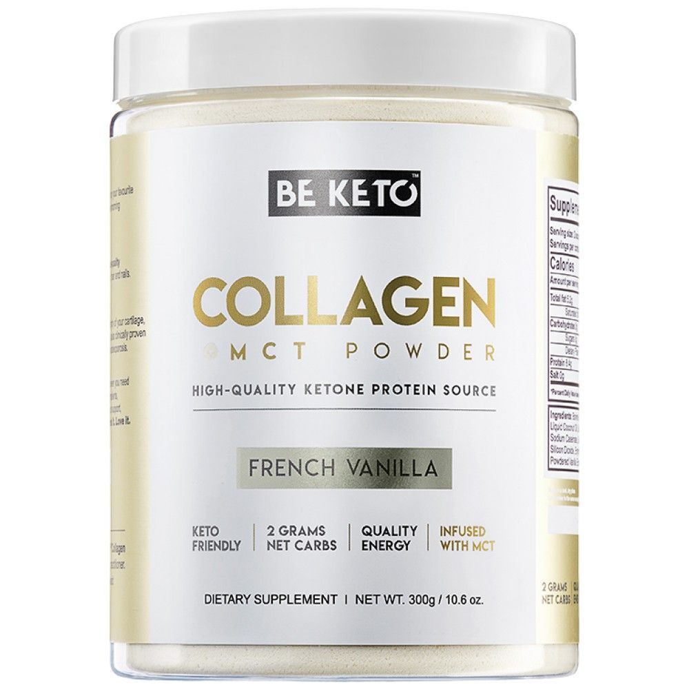 Keto-Kollagen + MCT-Pulver – 300 Gramm